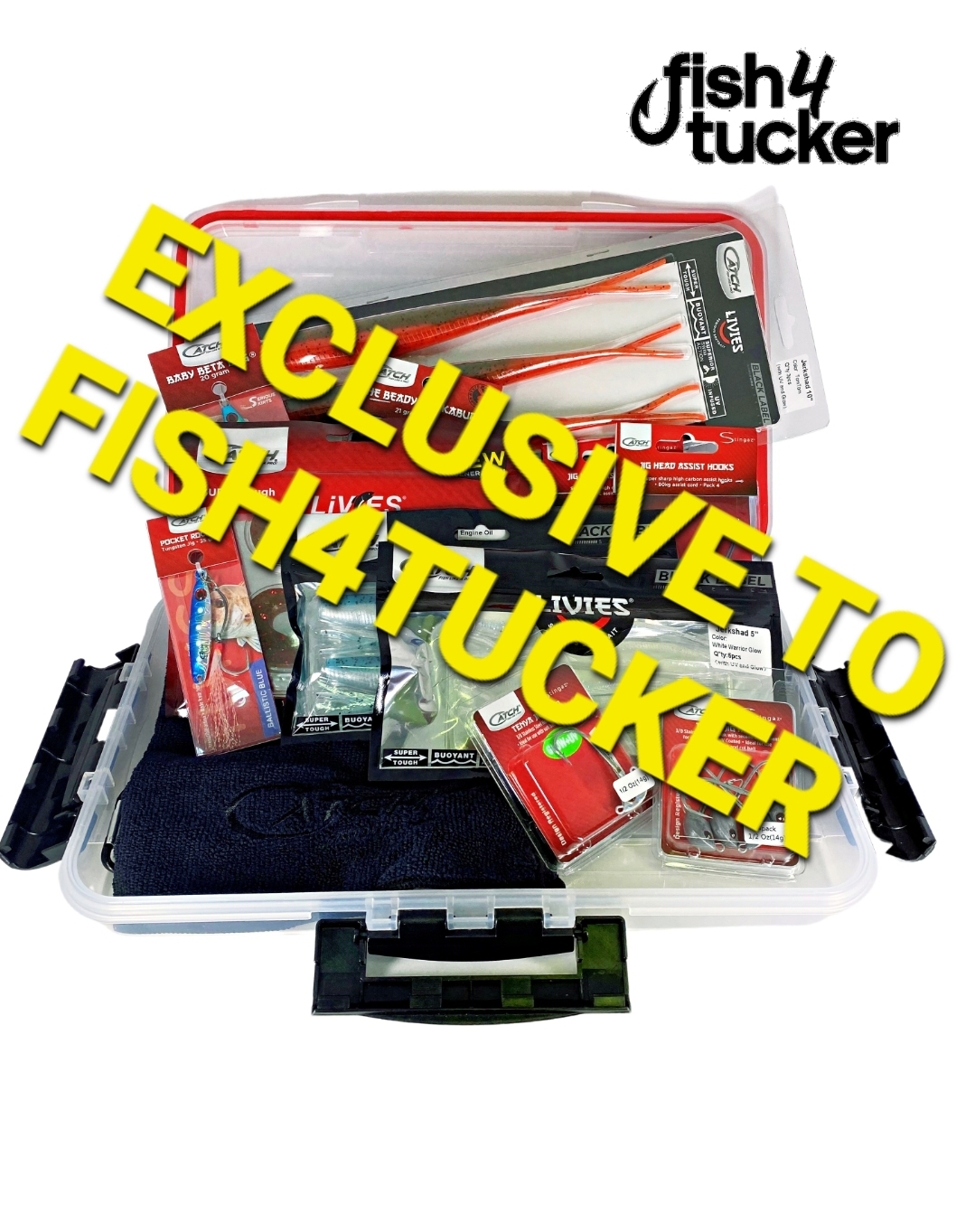 FISH4TUCKER BLACK LABEL VALUE PACK (nz only product) – Fish 4 Tucker